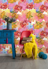 Peony Botanical Wallpaper